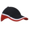 Cap - mod. 4026:Navy, Cotton, Red